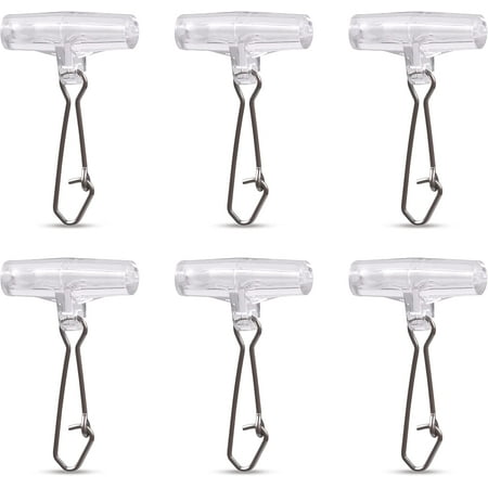 VanRolldex 30 Piece High-Strength Stainless Steel Fishing Sinker Slides with Snap