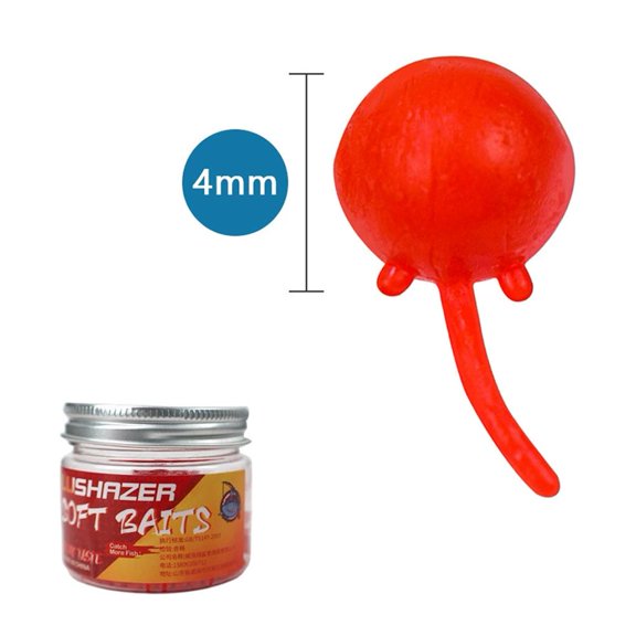 Fishing Soft Bait Ball, Tailed Soft Bait Carp Biomimetic