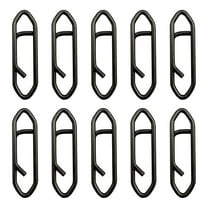 High Performance Fishing Speed Clips 10PCS Stainless Steel Quick Change Connectors for Crankbait Tackle Durable and Fishing Accessories