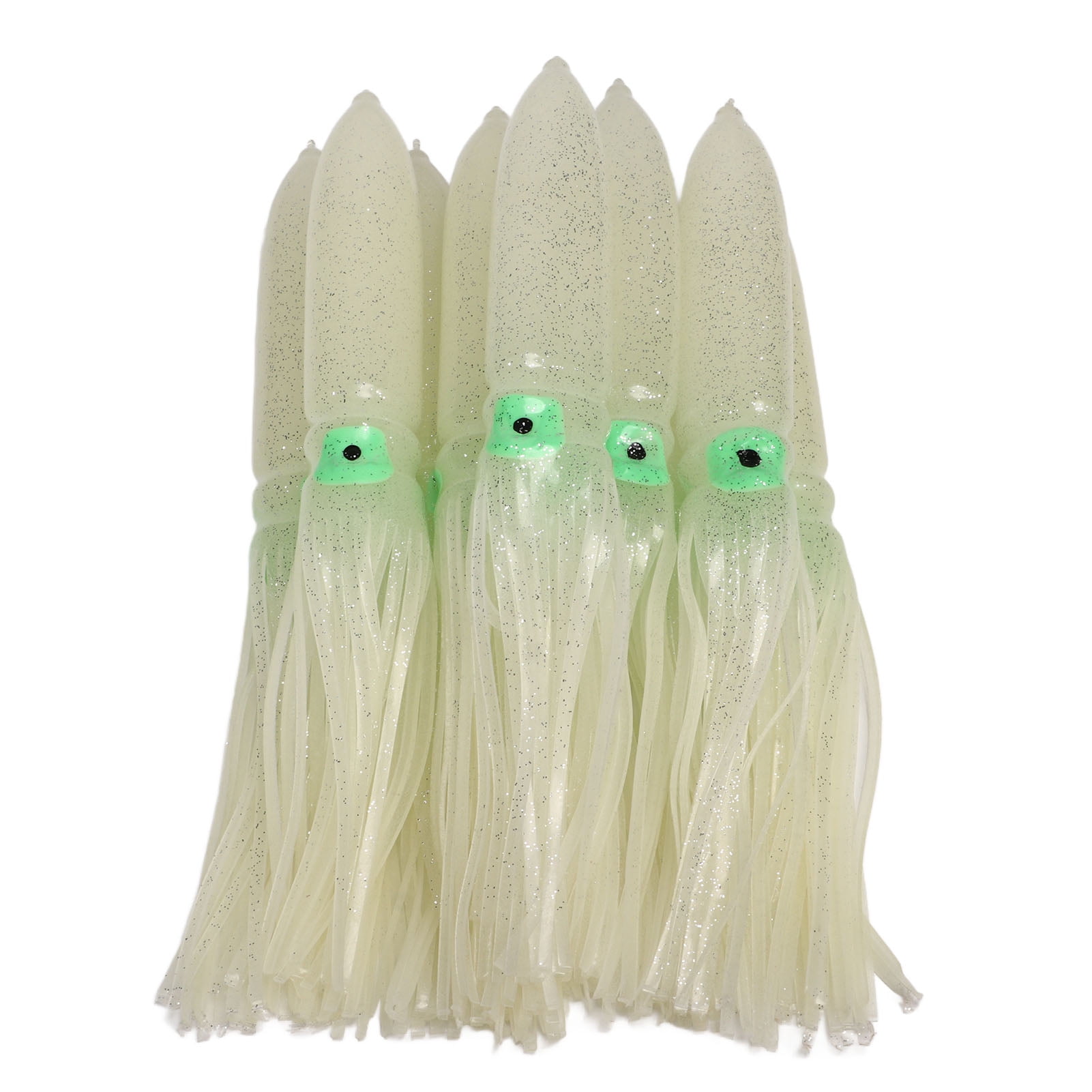 Fishing Squid Skirts Lures Luminous Squid Skirts Trolling Lures Soft
