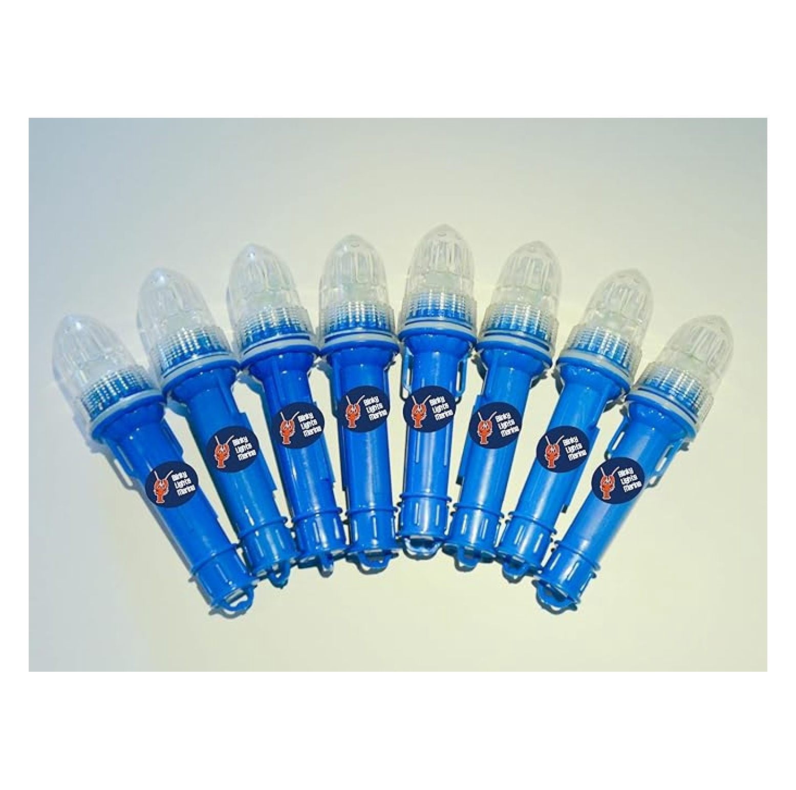 Fishing Strobe, Blue LED Flashing, Pack of 8, Model Original, Glow ...