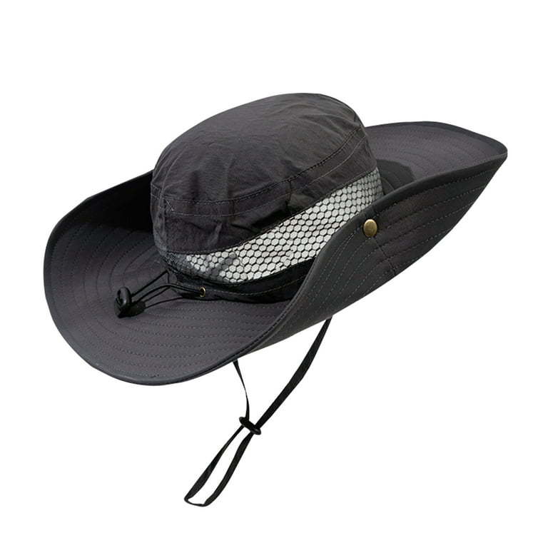 Fishing Sun Hat Cowboy Style Waterproof Outdoor Sun Protection Hat