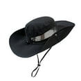 thumbnail image 1 of Fishing Sun Hat Cowboy Style Waterproof Outdoor Sun Protection Hat, Bucket Hats for Men Women, Fishing Hat Wide Brim Foldable Summer Hat, 1 of 8