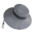 thumbnail image 1 of Fishing Sun Hat,Sun UV Protection Breathable Quick Dry Boonie Hats with Strap, 1 of 9