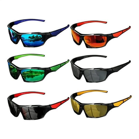 Fishing Sunglasses for Men UV Sunglasses Polarized Glasses for Men Comfortable Lightweight Frame Sport Eyeglasses For Driving Fishing Running Cycling
