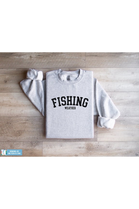 Fishing Sweatshirt Fishing Dad Sweatshirt Fishing Crew Shirt Nature Shirt Fly Fishing Gift Fisherman Sweater Fisher Sweatshirt Sweatshirt All Size S-5XL