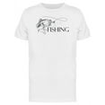 thumbnail image 1 of Fishing Symbol T-Shirt Men -Image by Shutterstock, Male 4X-Large, 1 of 2