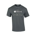 thumbnail image 1 of Fishing T-shirt Fillet and Release Fish Bones Tee Funny Humorous Fisherman Fish Tee Bass Trout Salmon Walleye Crappie-Charcoal-Smal, 1 of 4