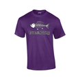 thumbnail image 1 of Fishing T-shirt Fillet and Release Fish Bones Tee Funny Humorous Fisherman Fish Tee Bass Trout Salmon Walleye Crappie-Purple-5Xl, 1 of 4