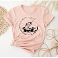 thumbnail image 1 of Fishing T-shirt Hobby Shirt Fisherman Tee Sassy Top Lover Gift Fishy Funny Mother's Day Heart Beat Pulse Angling Angler Catching Fish Fathers Daddy Grandad, 1 of 3