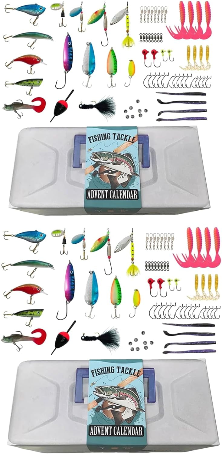 Fishing Tackle Advent Calendar 2023, Christmas Fishing Countdown