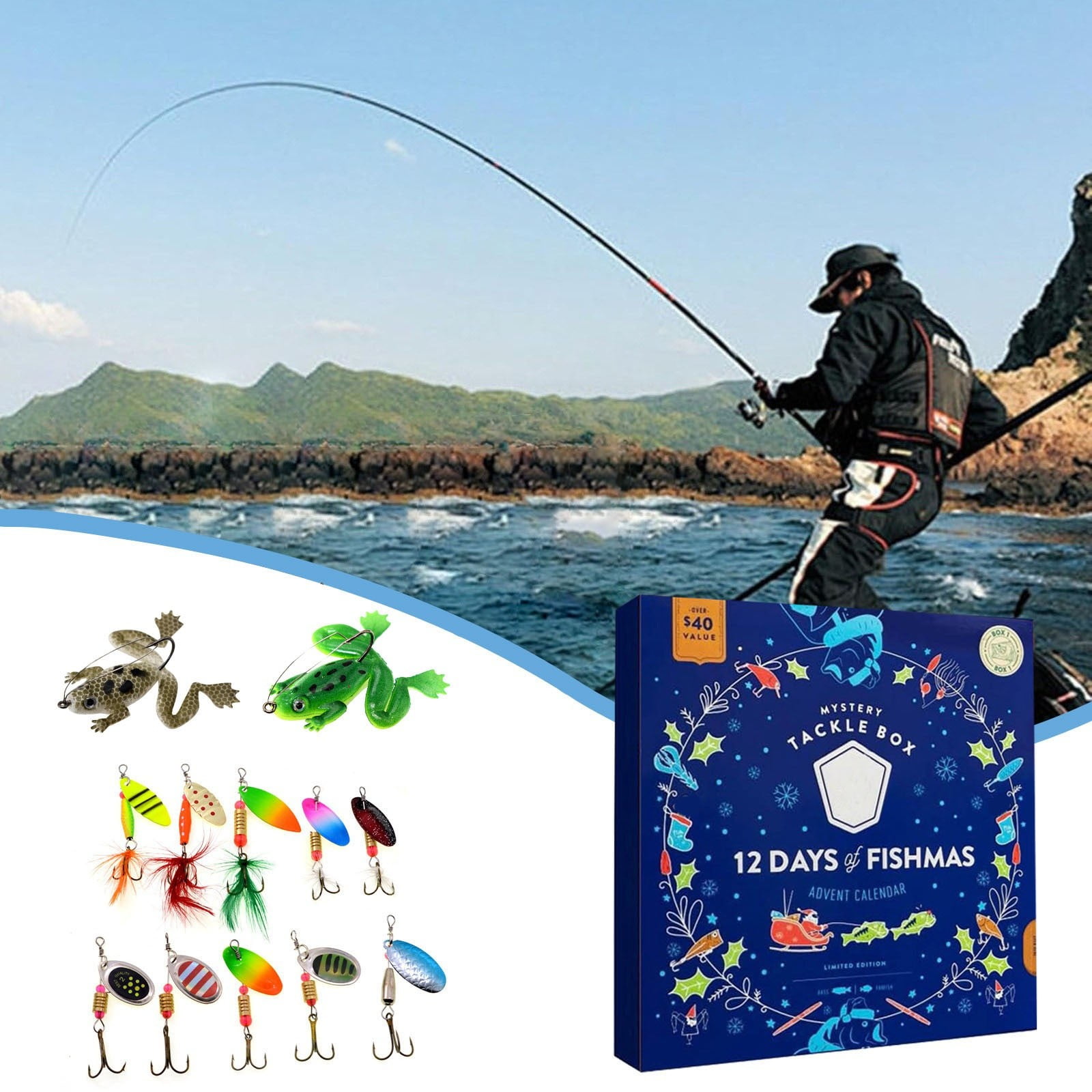 Fishing Tackle Advent Calendar Fishing Tackle Advent Calendar Blind Set