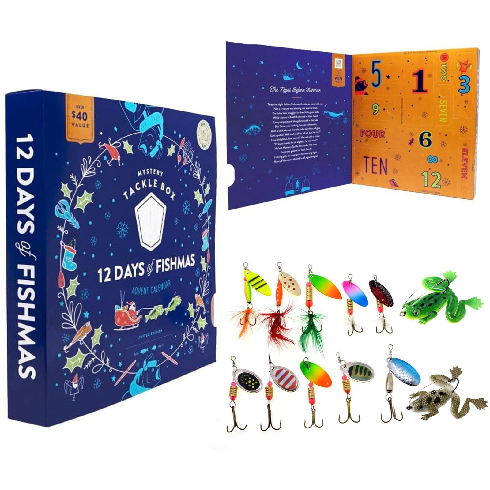 Fishing Tackle Advent Calendar Fishing Tackle Advent Calendar Blind Set