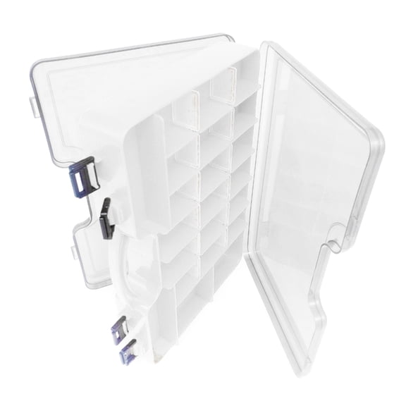 Fishing Tackle Box Double-sided Baits Box Waterproof Portable Lures Container