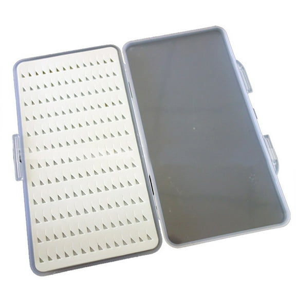 Fishing Tackle Box Lightweight Large Capacity ABS Triangle Foam Translucent Bait Organizer for Sea Ocean