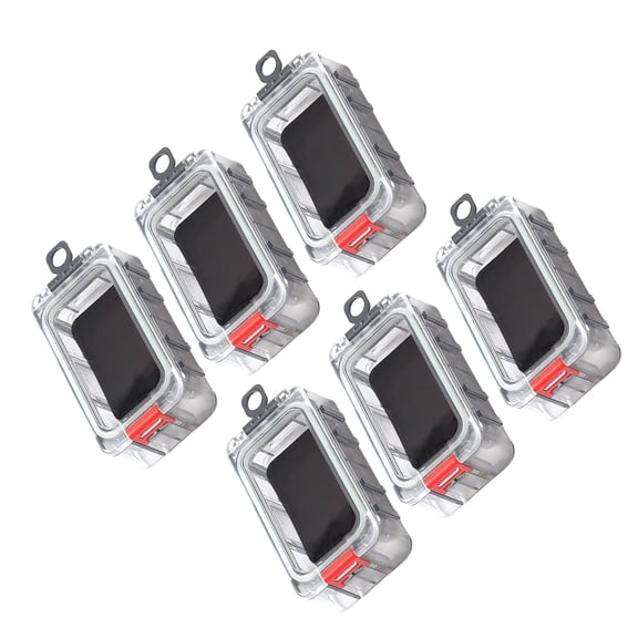 Fishing Tackle Box Night Glow Magnetic Rainproof Seal Tool Containers For Bait Lure Spliceable