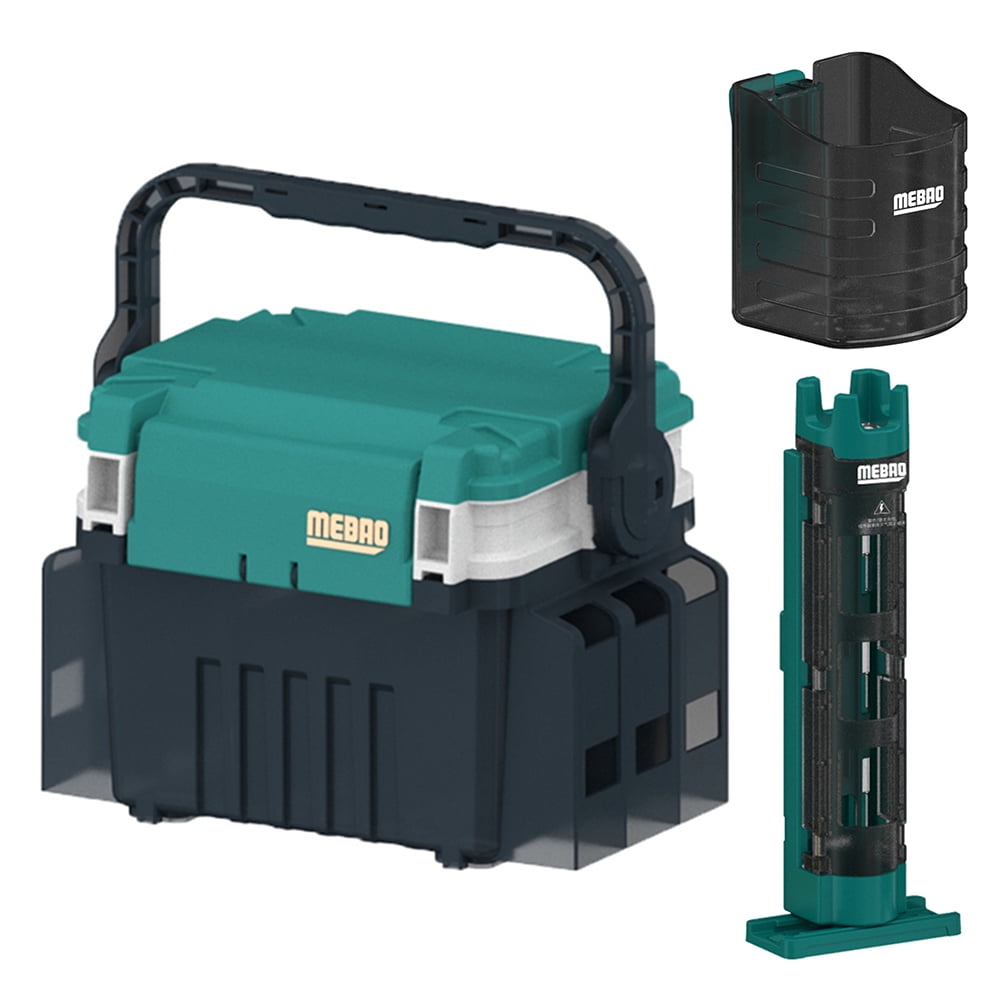 Fishing Tackle Box Stand Rod Holder Multifunction Cup Holder for