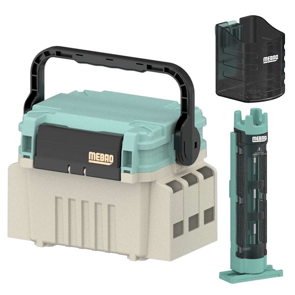 Fishing Tackle Box Stand Rod Holder Multifunction Cup Holder for