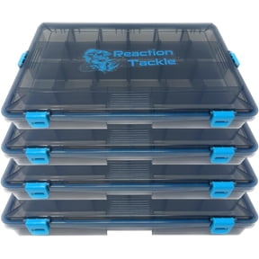Fishing Tackle Box Trays 3700 Size 4-Pack Plastic Storage Containers