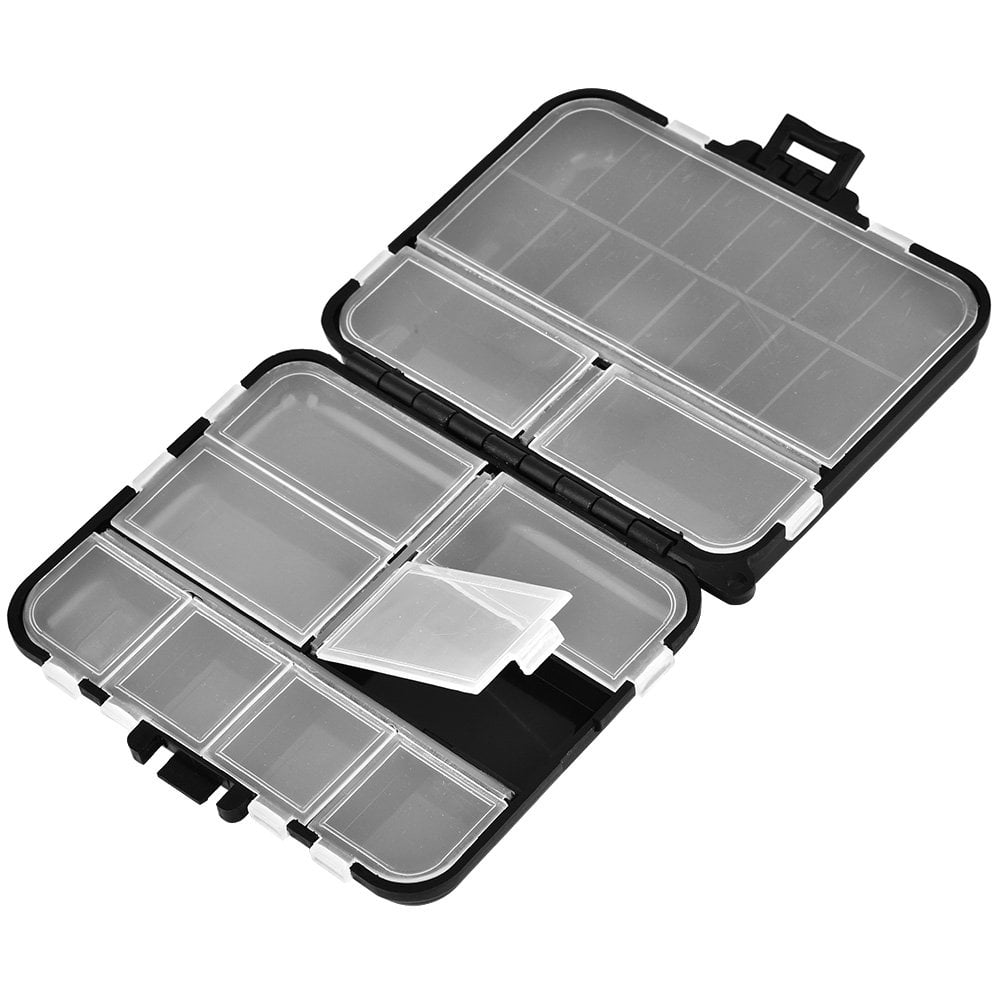 Vexan Suitcase Double-Sided Ice Fishing Jig Box with Foam Insert