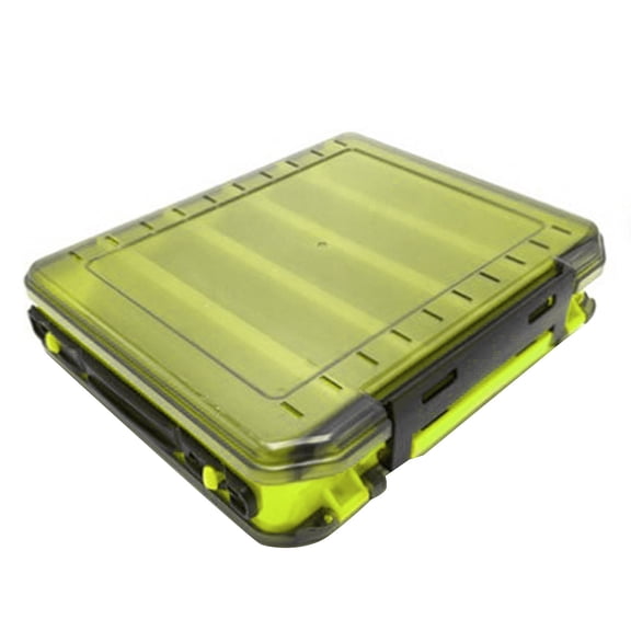 Fishing Tackle Boxes Practical Fishing Lure Organizer-Double Sided Fishing Baits Storage Box Plastic Organizer-Case Gift