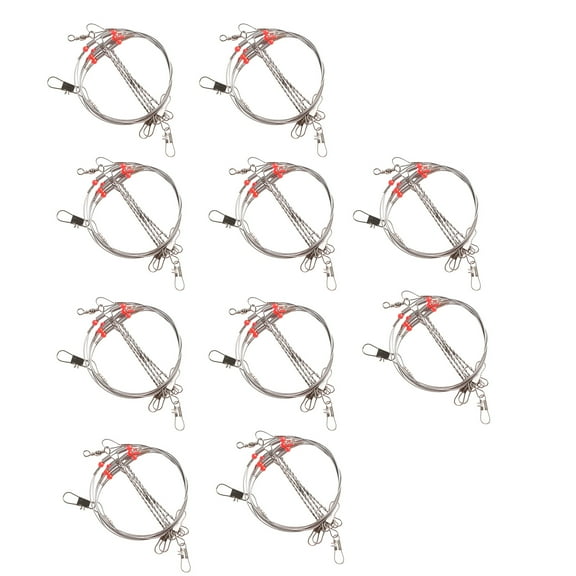 Fishing Tackle Freshwater Saltwater Fishing Wire Leader Rigs Sea Fishing Line Rigs Bottom Tackle Rigs