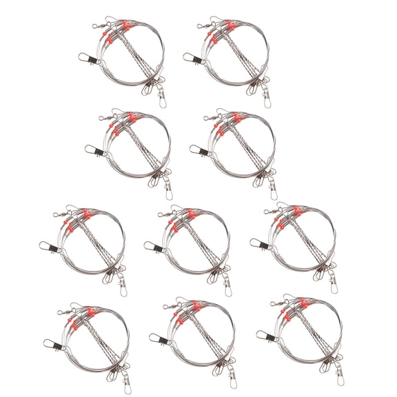 Fishing Tackle Freshwater Saltwater Fishing Wire Leader Rigs Sea Fishing Line Rigs Bottom Tackle Rigs