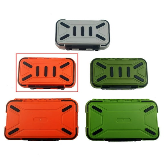 Fishing Tackle Kit Gear Box Bag Removable Grid Trays Boxes Organizer Case Waterproof Storage
