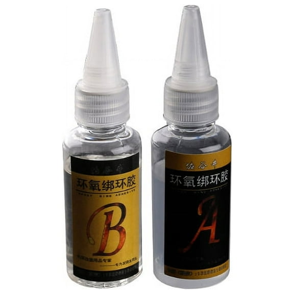 Fishing Tackle Repair Tools Fishing Rod Building Epoxy Glue AB Transparent Glue