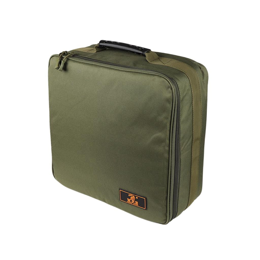 Fishing Tackle Storage Handbag for Fly Fishing, Carp fishing, Organizer for Fishing Accessories, Fishing , Tools, gear pouch for Outdoor Activities