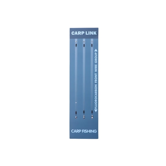 Fishing Tackle Tool Combi Hair Rigs Set 3pcs Crimped Booms Line Hook Link Rolling Swivels Methods Feeder
