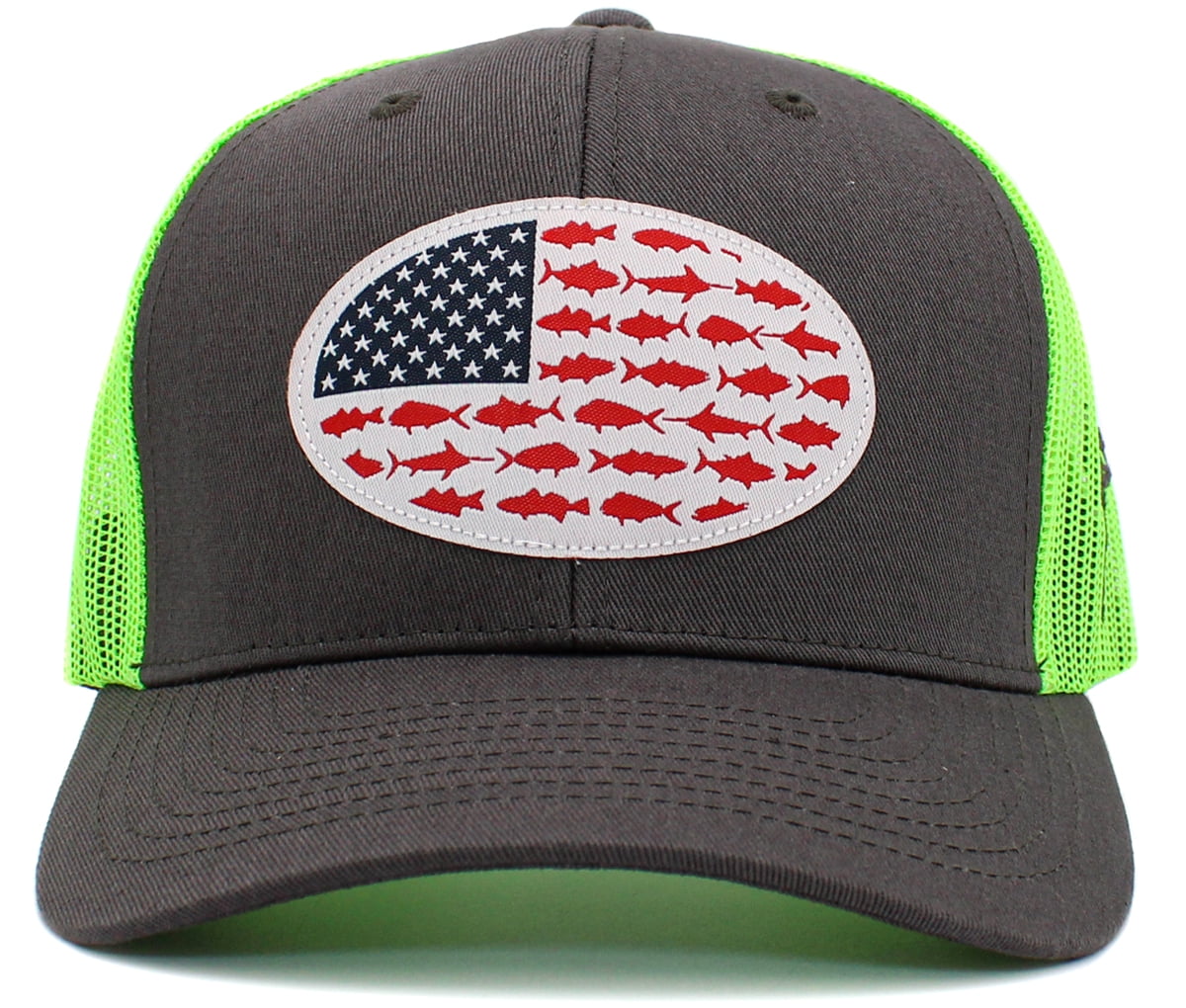 Fishing Tactical Operator Collection with Fishing Flag Patch Cap