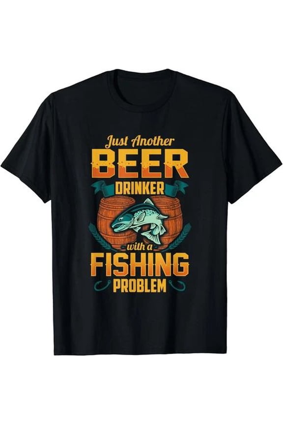 Fishing Tee Shirt Gift Unisex T-Shirt for Fishing Lovers and Outdoor Fans