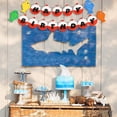 thumbnail image 1 of Fishing Themed Party Decoration Happy Birthday Banner Cartoon Pull Flag Letter Paper Flag for Baby Shower 1st Birthday Supplies, 1 of 5