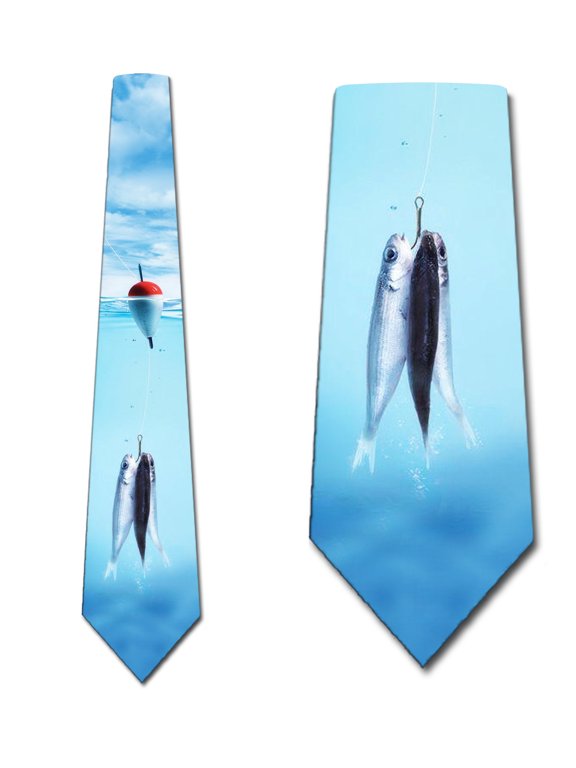 Fishing Ties Mens Fishing Accessories Nature Tie by Three Rooker