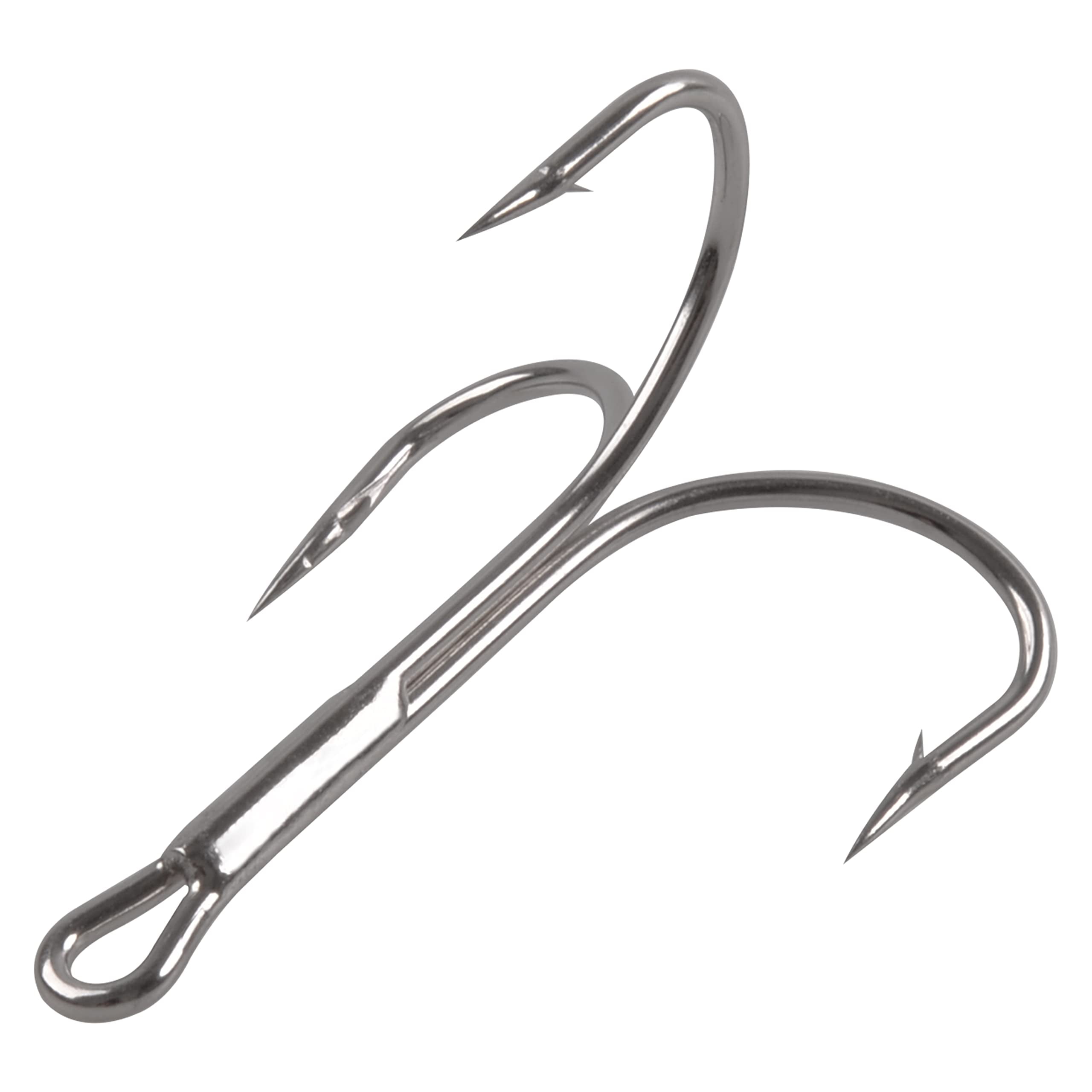 Fishing Treble Hooks, 25pcs Barbed Sharp Treble Hook Large Size