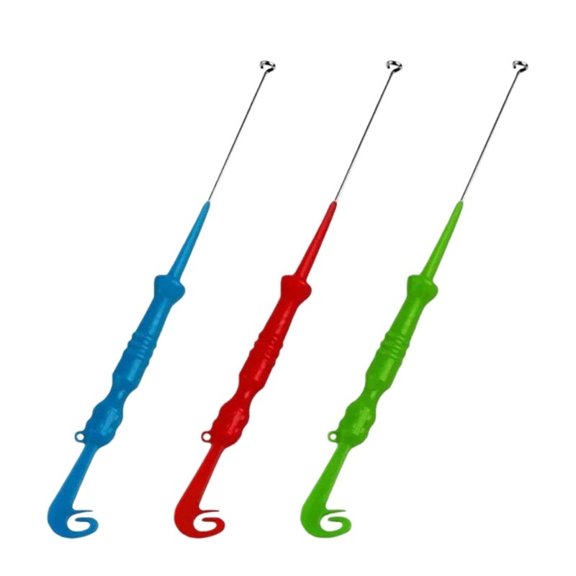 Fishing Universal Hook Remover, Hook Remover, Deep Throat Hook Remover, Hook Remover, Quick Knotting Ring, Knotting Tool