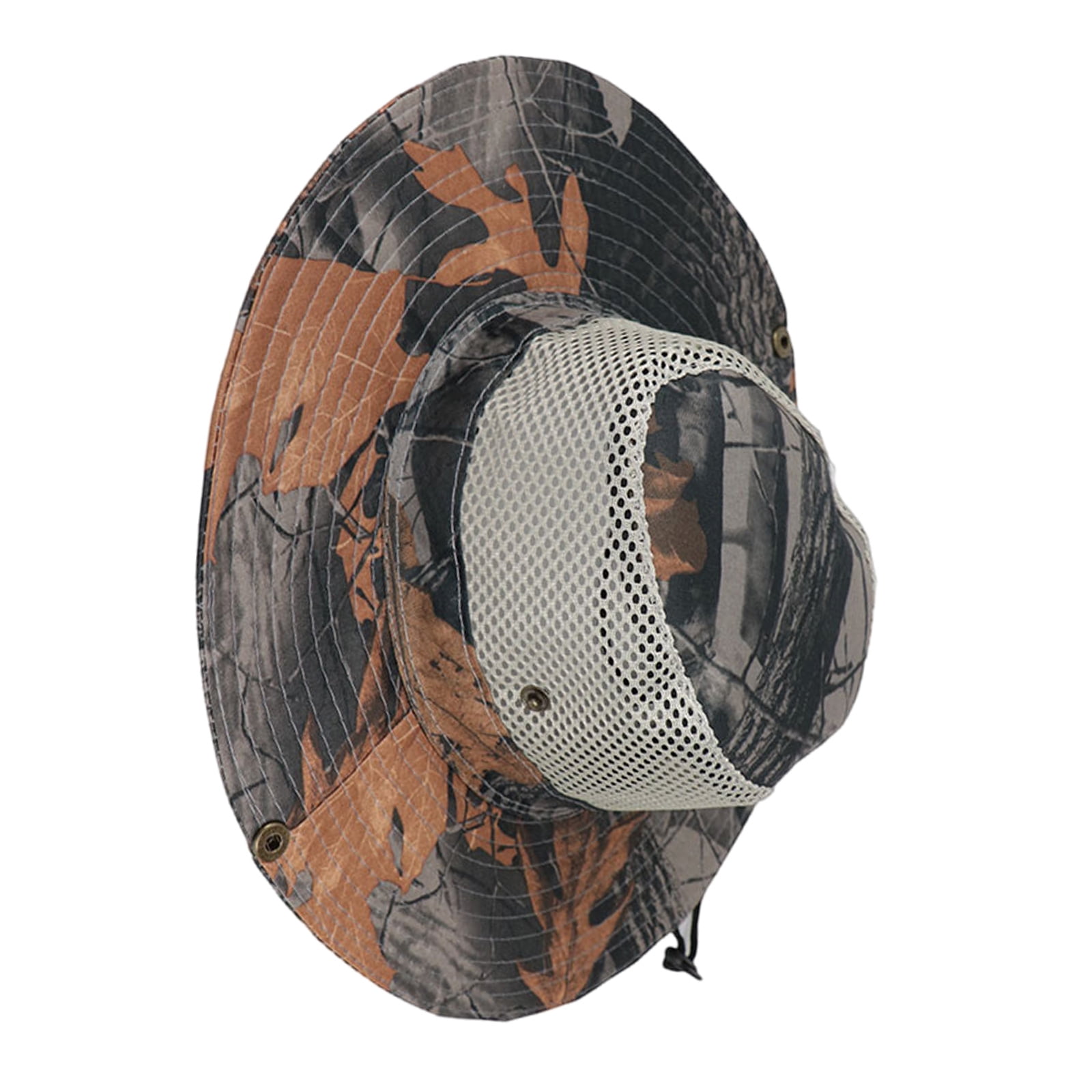 Fishing Ventilate Hat Jungle Round Side Large Hat Campings Wide Brims ...
