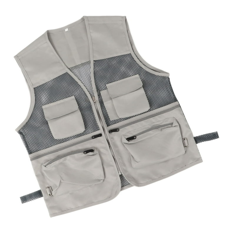 Fishing Vest, Mesh Fishing Vest Lightweight Fine Workmanship For