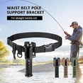 thumbnail image 1 of Fishing Waist Belt, Adjustable Wading Belt with Fishing Rod Holder Inserter, Suitable for Spinning Surf Kayak Outdoor Fishing, Fly Fishing Accessories(Army Green), 1 of 6