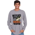 thumbnail image 1 of Fishing Weekend When Reel Fun Happens Long Sleeve TShirt Men Women Brisco Brands S, 1 of 6