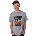 thumbnail image 1 of Fishing Weekend When Reel Fun Happens Men's Graphic T Shirt Tees Brisco Brands L, 1 of 4