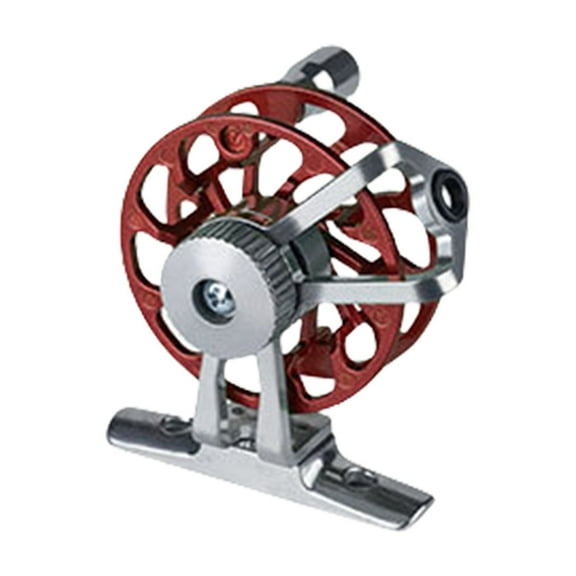 Fishing Wheel Fly Reels Fishing Tackle Winter Ice Fishing Reels Heavy Duty Aluminum Reels for Trout Pike