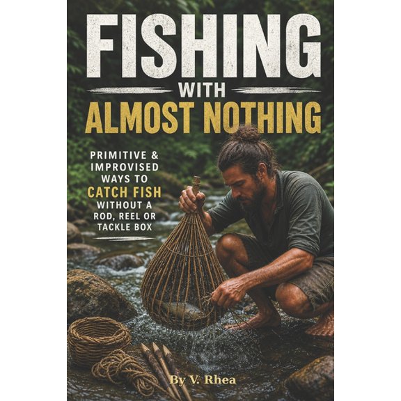 Fishing With Almost Nothing: Primitive & Improvised Ways to Catch Fish Without a Rod, Reel or Tackle Box, (Paperback)