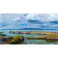 thumbnail image 1 of Fishing boats at a harbor Helvick Harbour An Rinn County Waterford Republic Of Ireland Poster Print (36 x 12), 1 of 1
