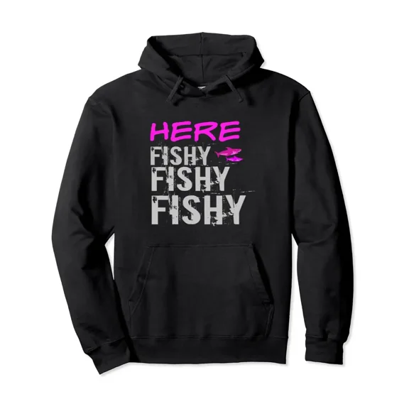 Fishing enthusiast Trendy Hooded Sweatshirt, Street Style Sweatshirt, Crew Neck Sweatshirt, Ultra Soft, Breathable, Four Seasons Casual Hooded Sweatshirt