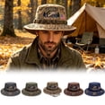 thumbnail image 1 of Fishing is a Way of Life Boonie Hat, Wide Brim Fishing Hat for Unisex Patriotic Bass Bucket Cap, Wide Brim Bucket Hat for Fishing Hiking, 1 of 6