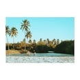 thumbnail image 1 of Fishing at lake - João Pessoa Paraíba Brasil Photography Tropical Beach Palm Tree Landscape Coastal Nature Fishing Unframed Wall Art Print 20 x 30 inches, 1 of 7