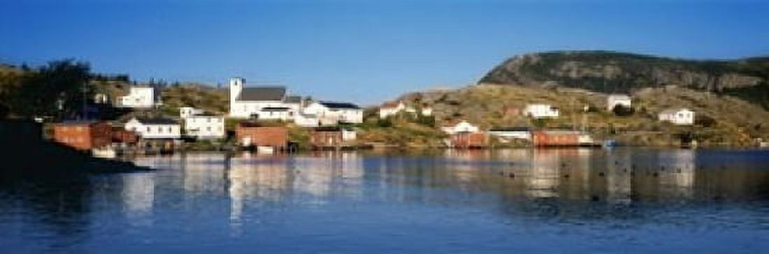 Fishing village on an island Salvage Newfoundland Newfoundland and Labrador Canada Canvas Art - Panoramic Images (18 x 6)