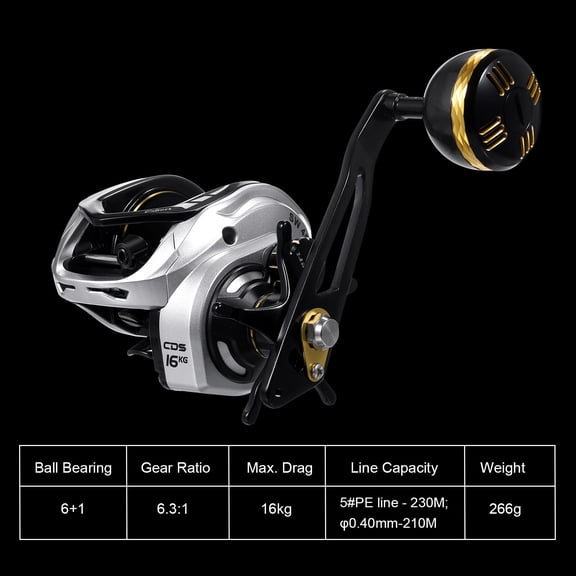 Fishing wheel,6.3 1 Reel With Brake 6 1 Reel Reel 6 1 Bb 1 Bb 6.3 Handle Reel Wheel Reel Huiop Reel Qisuo